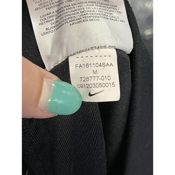 Nike Women’s Court Pure Tennis Skirt-Skort Black Size Womens Medium 728777-010 - Picture 7 of 10